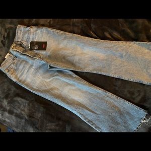 Levi’s Premium Ribcage Cropped Flare